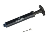 Dual-Action Portable Hand-Held Air Pump with Inflation Needle For All Sport Balls, 6-in