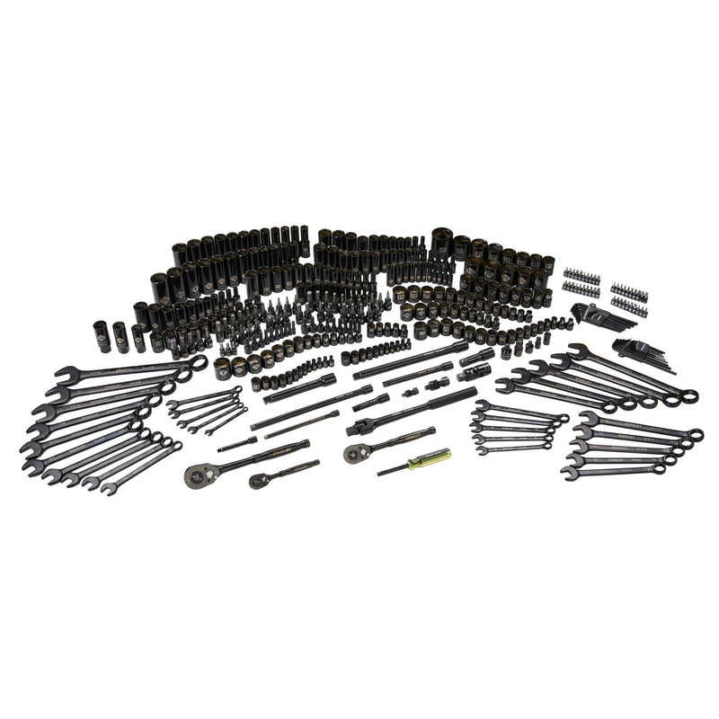 403 Piece Black Chrome Socket Set F6858