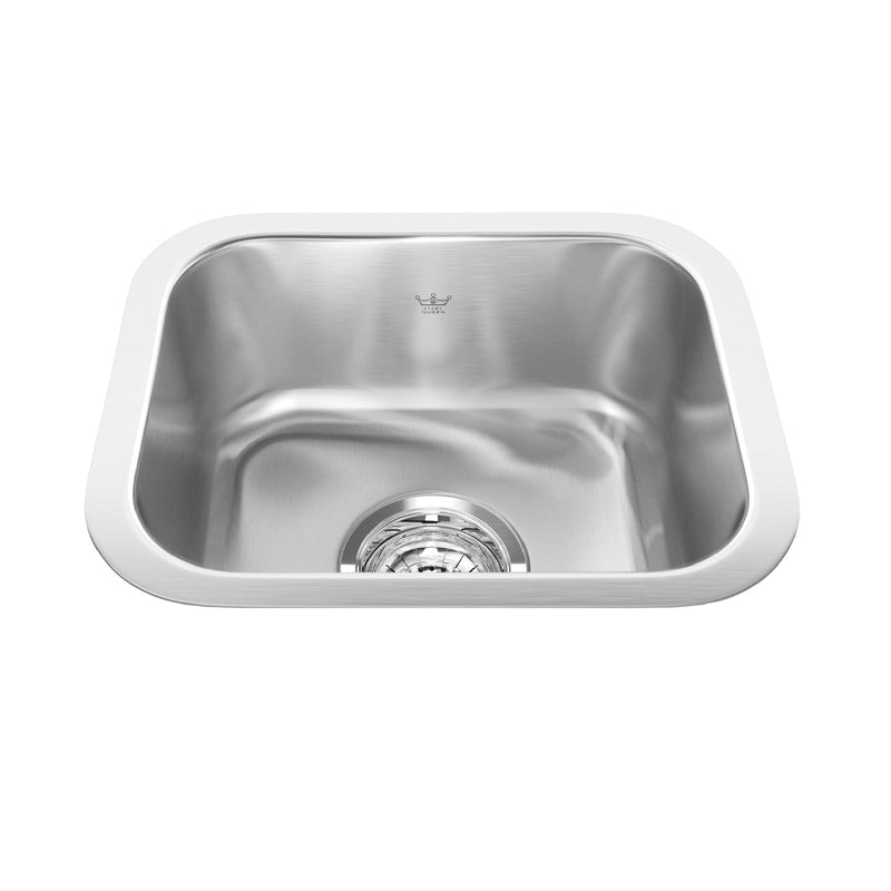 Single Stainless Steel Sink, 13.38x11-in L7122