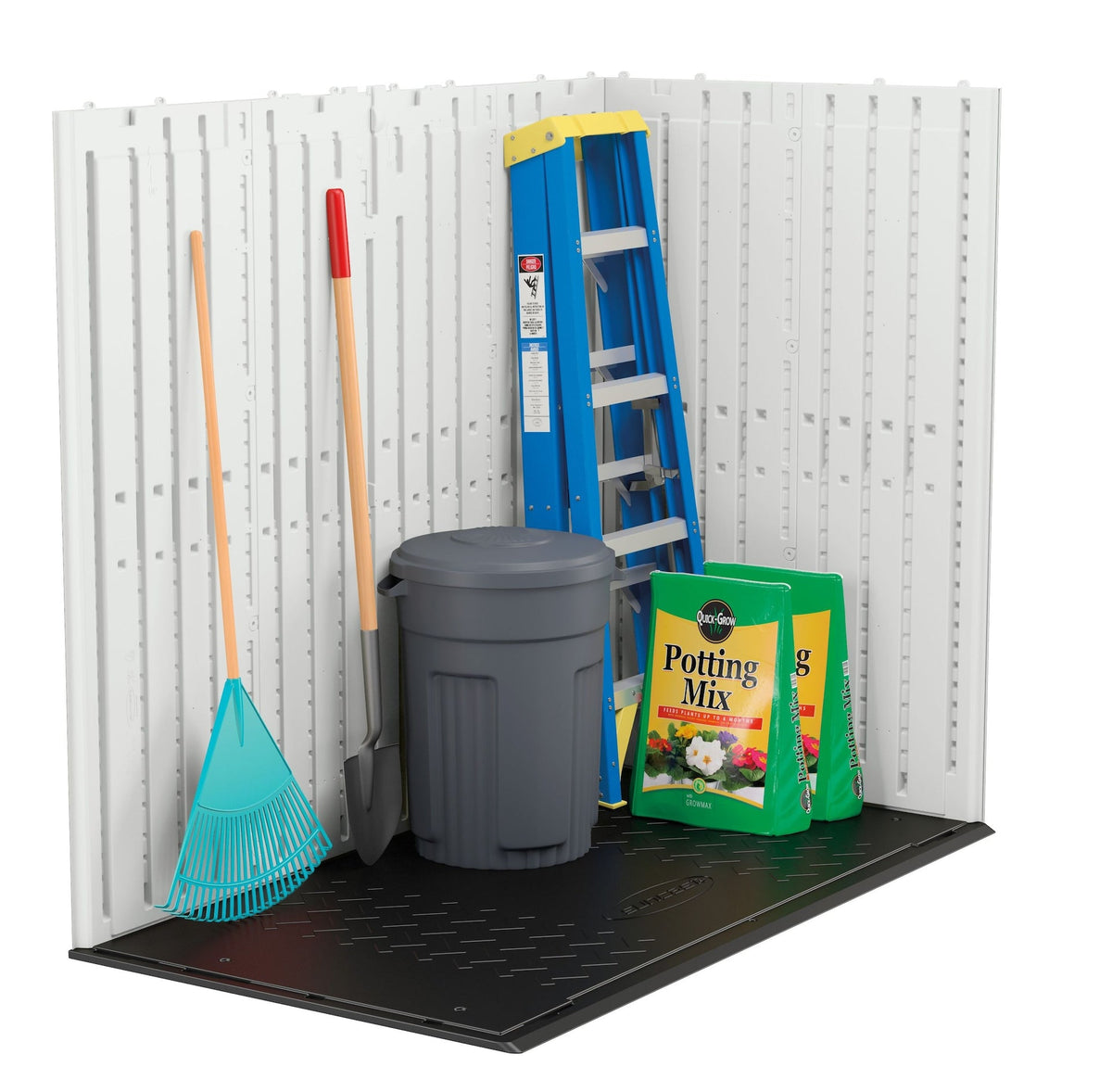 Vista 7x4-ft All-Weather Ice Cube Storage Shed
