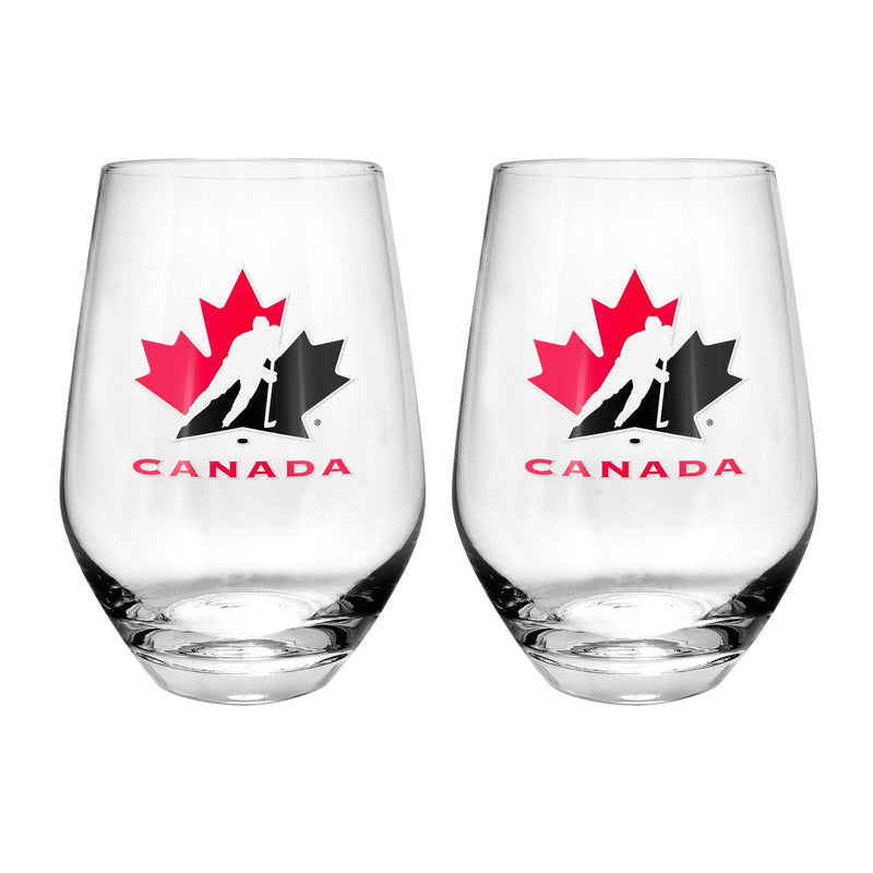 Stemless Wine Glass Set, 19-oz, 2-pk K7201