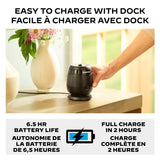 E-ZoneGuard Patio+ Rechargeable Mosquito Repeller with 36-Hr Refill and 6.5-Hr Battery