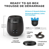 E-ZoneGuard Patio+ Rechargeable Mosquito Repeller with 36-Hr Refill and 6.5-Hr Battery