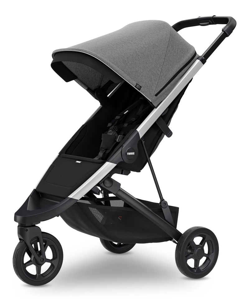 Spring Lightweight Everyday Stroller, Grey Mélange Z9888