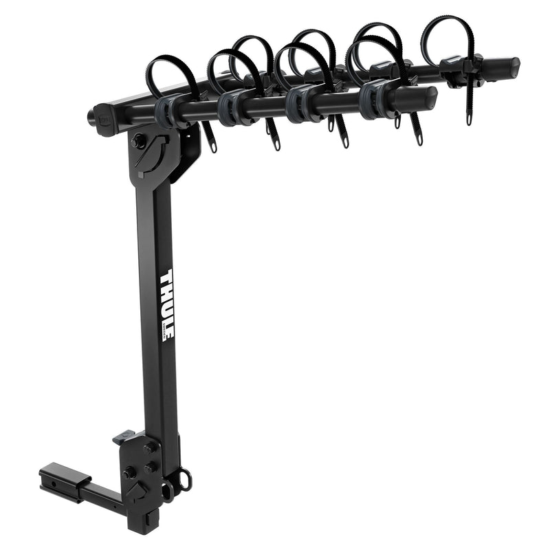 Trailway 4-Bike Hitch Mount Bike Rack, Fits 1-1/4, 2-in Receiver, Black I7857