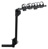 Trailway 4-Bike Hitch Mount Bike Rack, Fits 1-1/4, 2-in Receiver, Black
