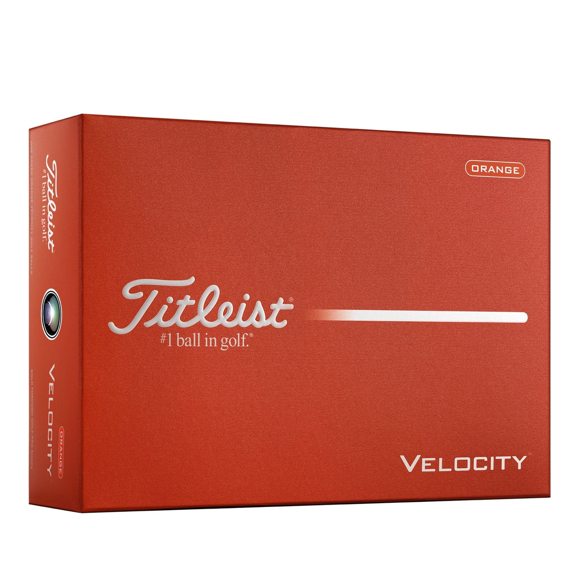 Velocity Golf Balls, Matte Orange, 12-pk