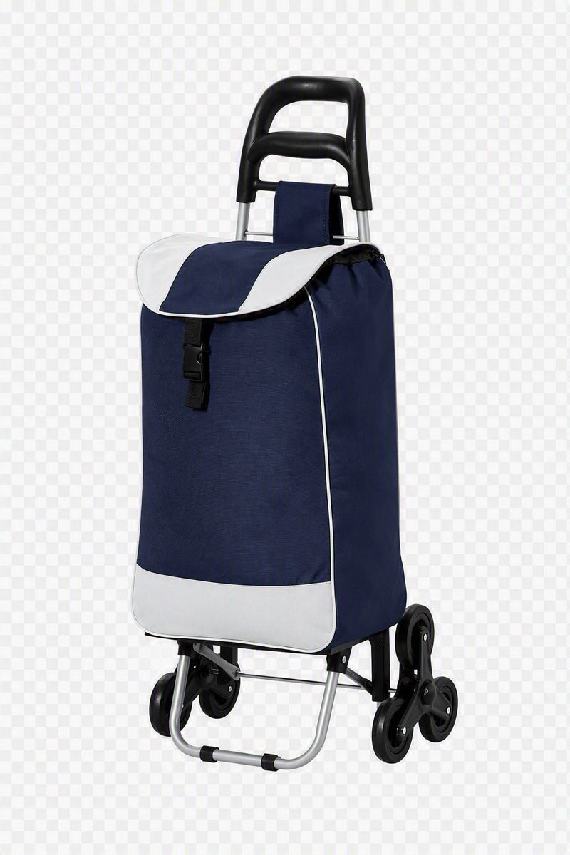 6-Wheel Stair Climbing Steel Shopping Cart L8844