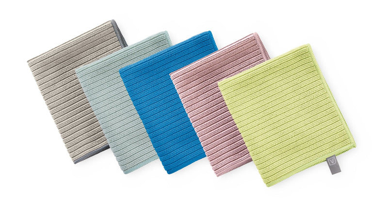 All-Purpose Machine Washable Microfibre Cloths, Various Colours, 20-pk Y6068