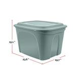 Type A Nesting Tote, 72-L, Moss Green