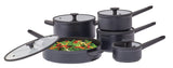 10-Piece Non-Stick Cookware Set, Black, Non-Stick Cookset, Blue, 8-pc, Aluminum Non-Stick Frypan,...