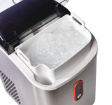 Countertop Soft Nugget Ice Maker, 33-lb Ice/Day, Stainless Steel
