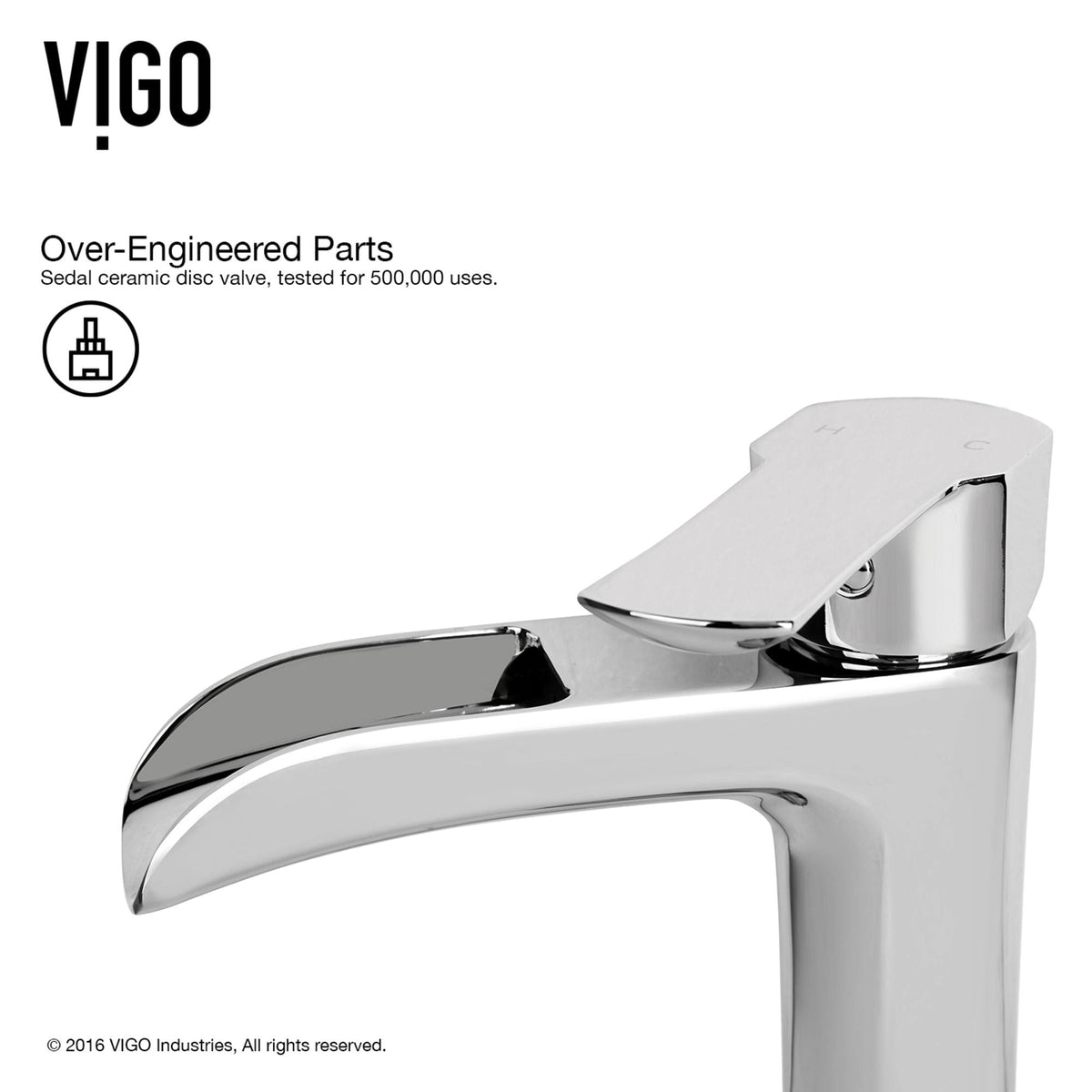Glass Grey Onyx Bathroom Sink/Basin Set with Niko Faucet and Rectangular Vessel