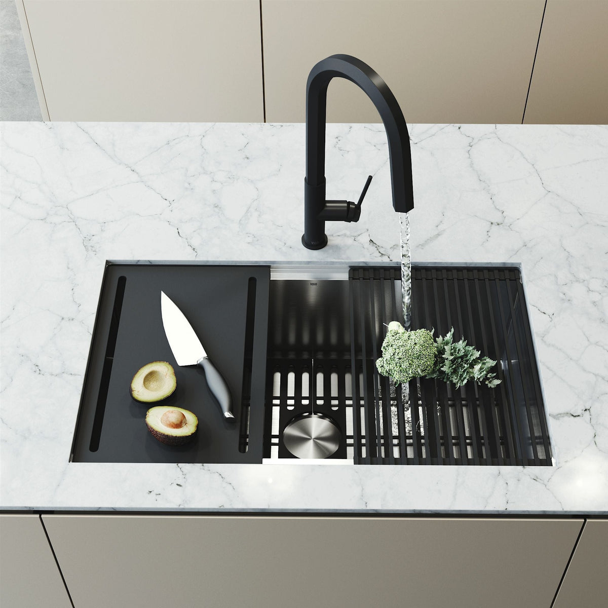 Mercer 33-in Stainless Steel Undermount Kitchen Sink