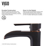 Russet Glass 18-in Red/Brown Bathroom Sink/Basin Set with Niko Faucet and Rectangular Vessel