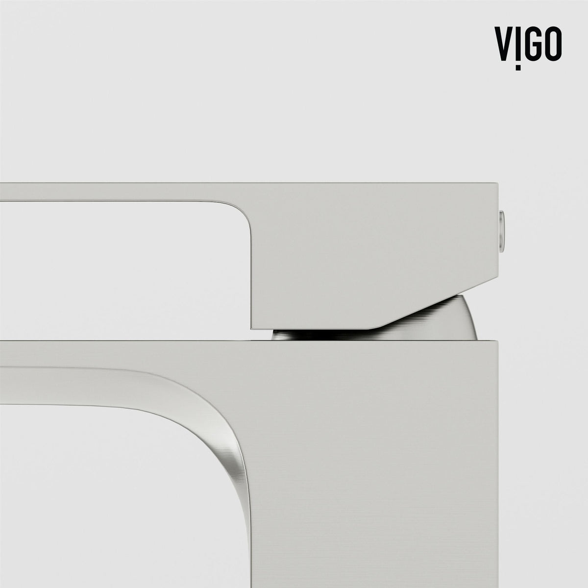 Tarragona Gothic Grey Bathroom Sink/Basin Set with Dunn Faucet and Rectangular Vessel