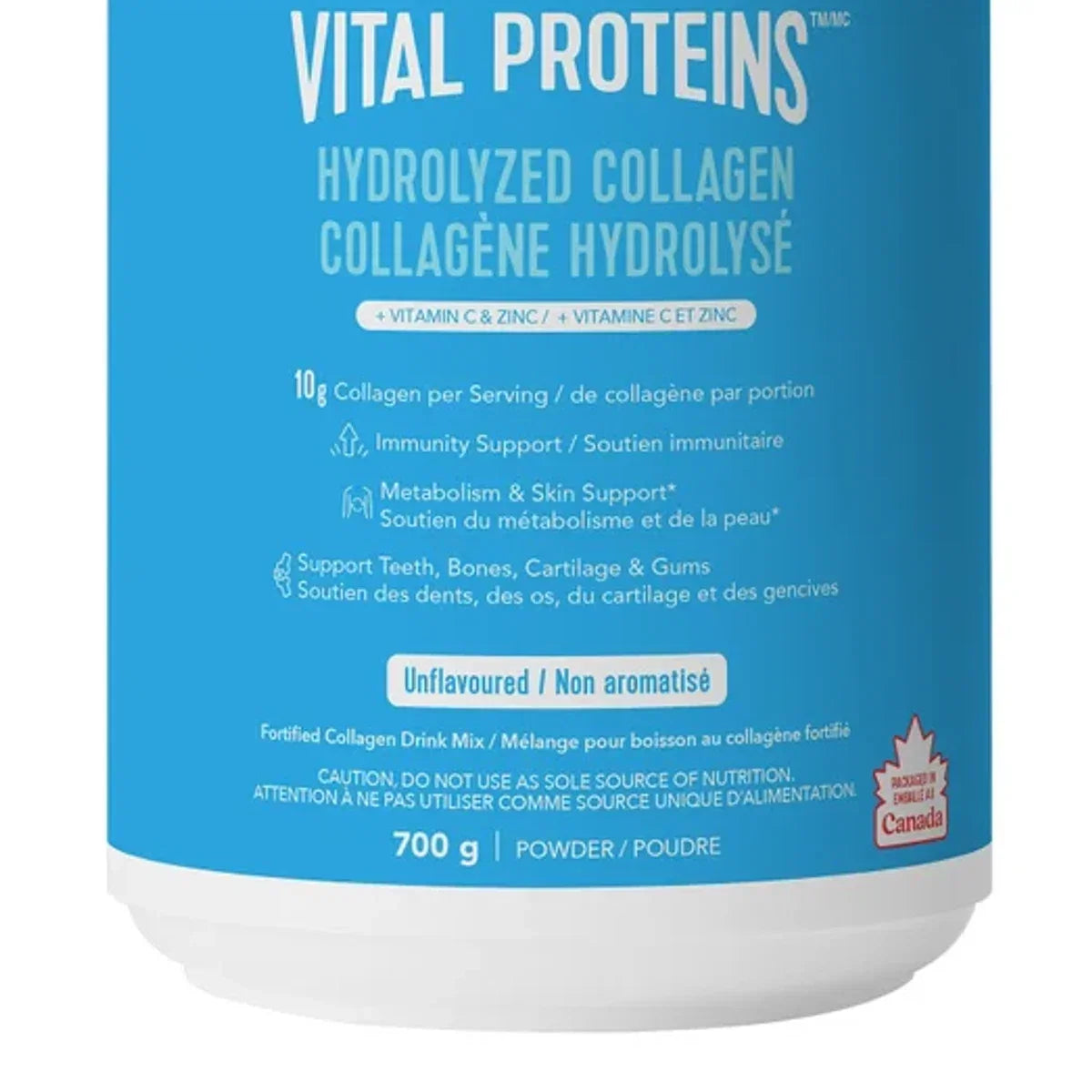 Vital Proteins Hydrolyzed Collagen + Vitamin C & Zinc