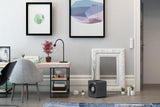 VMHi300 Whole Room Metal Heater with Adjustable Thermostat, Storm Grey