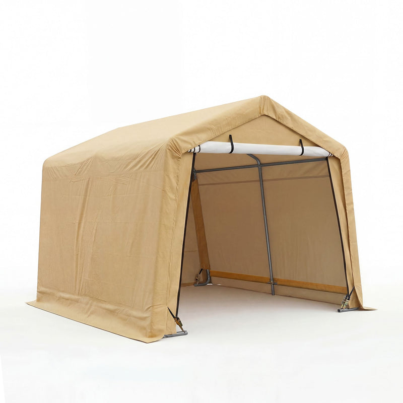 Weatherfast Waterproof Storage Shed with UV Protection, 10 x 10 x 8-ft U9525
