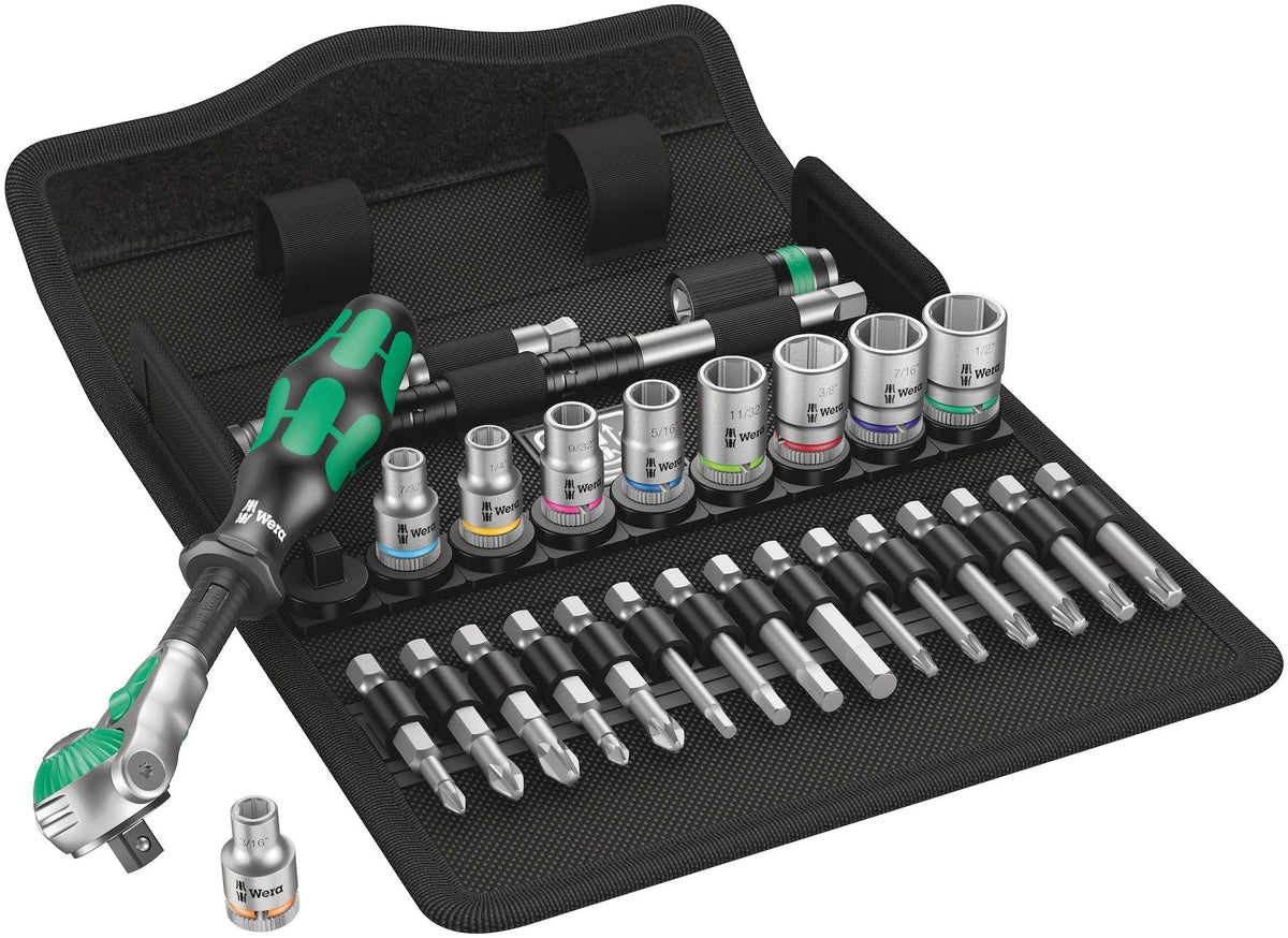 1/4-in Drive Socket Set, SAE, 28-pc