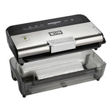 Weston Wet & Dry Sealer 11-in Vacuum Sealer With Date Code Stamp, Black