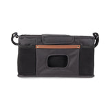 Parent Console with 2 Insulated Cupholders, Black