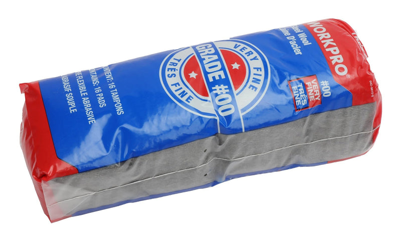 Steel Wool Pads For Multi-Surface Smoothing & Cleaning, Very Fine Grade D4297