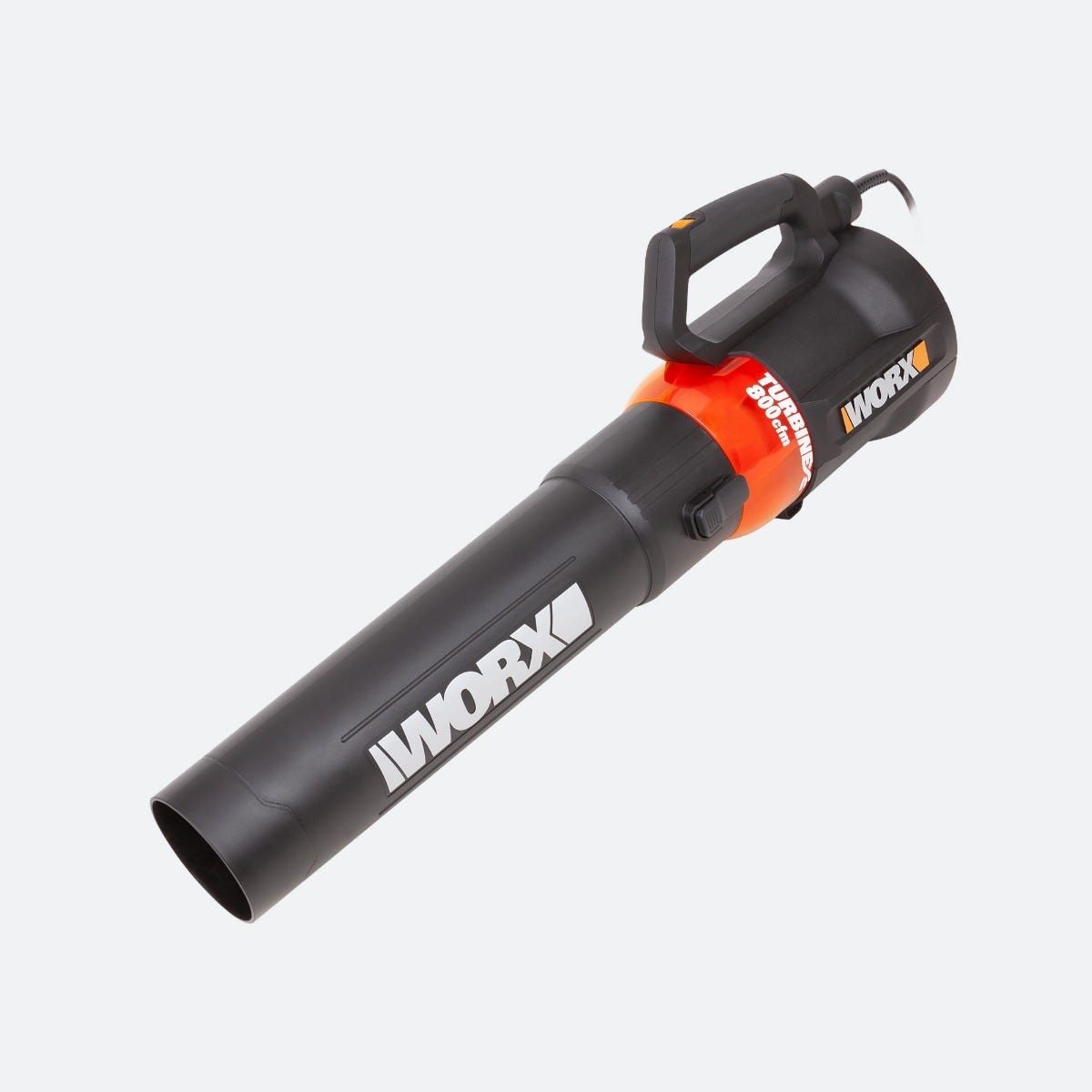 12 Amp Electric 800 CFM 135 MPH Leaf Blower with Turbine Fan Technology