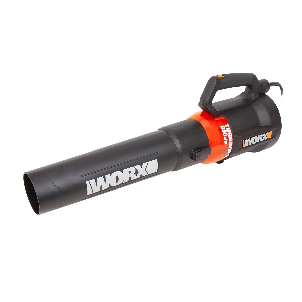 12 Amp Electric 800 CFM 135 MPH Leaf Blower with Turbine Fan Technology