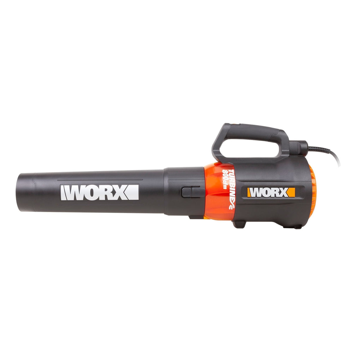 12 Amp Electric 800 CFM 135 MPH Leaf Blower with Turbine Fan Technology