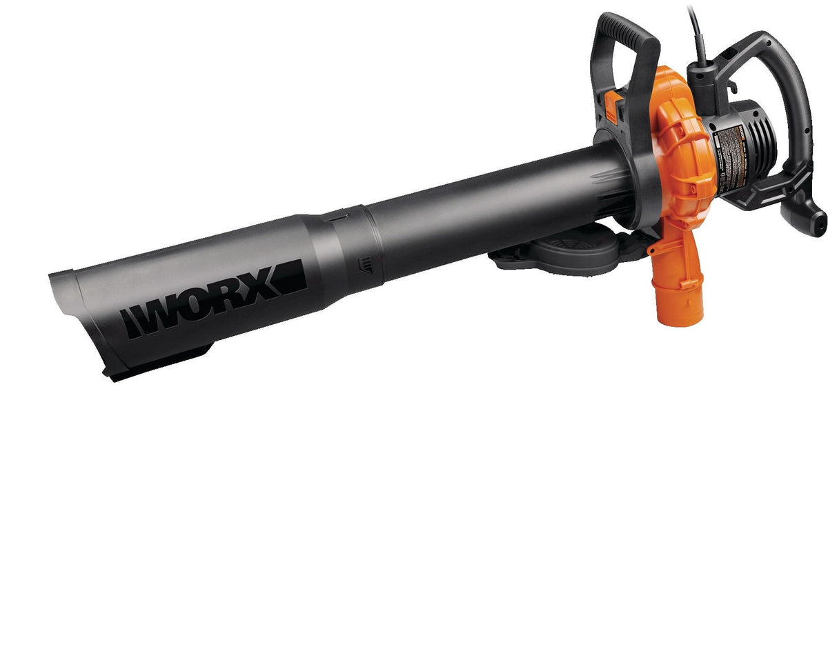 WG518 12 Amp 385CFM Electric Leaf Blower, Vacuum & Mulcher