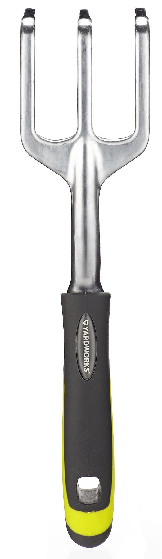 11-in Stainless-Steel Hand Cultivator with Rubber Handle