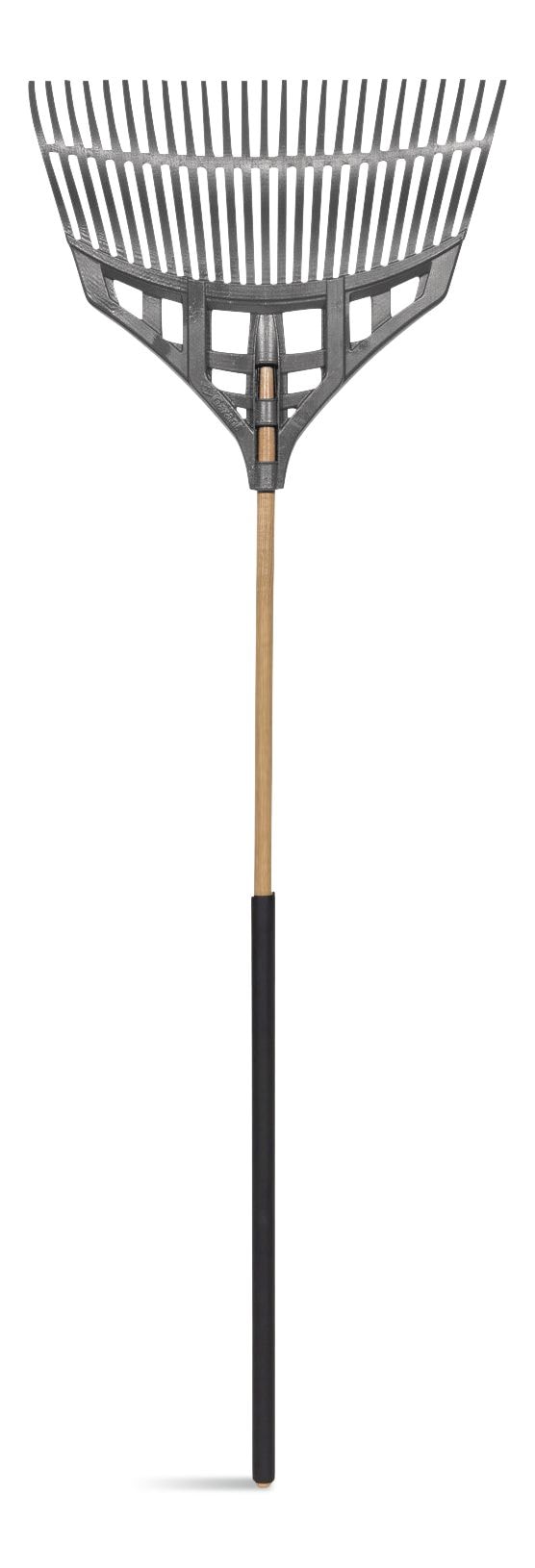 Ultra-Light Leaf Rake with Hardwood Shaft, 24-in B2612